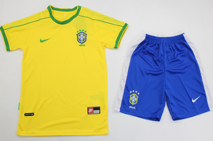 Brasil 1a Equipación 1998 - NIÑOS